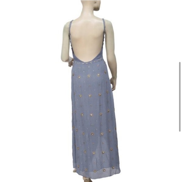 Free People Beaded Beauty Deep Maxi Dress - Picture 5 of 7